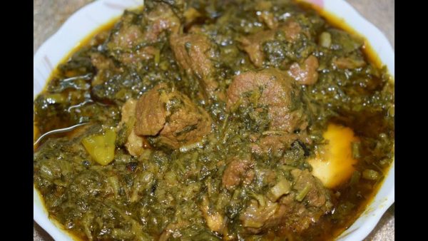 Palak Saag gosht