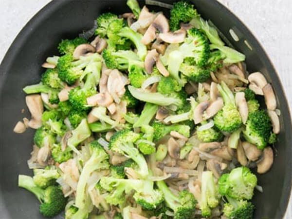 Add Broccoli to Mushroom