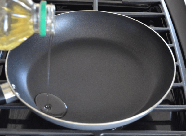 Heat Oil in Pan