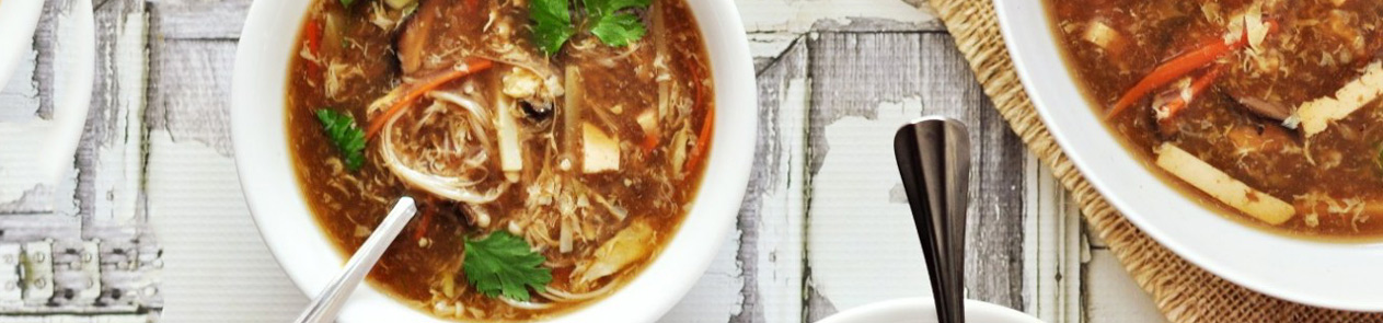 Hot n Sour Chicken Soup