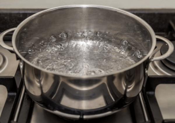 Boil Water in pan