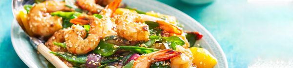 sesame prawns – banner