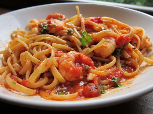Spaghetti Prawn pasta - 6