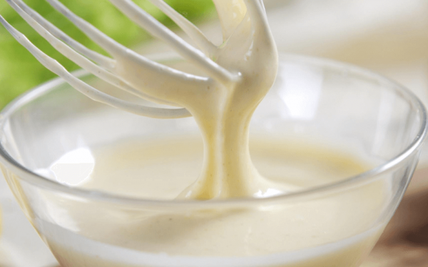 Whisk Mayonnaise & cream