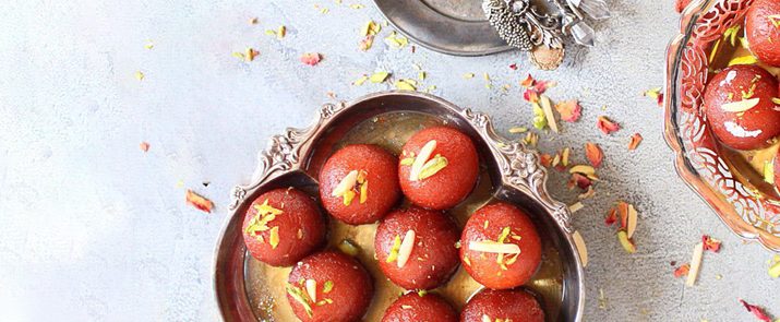 Pista Gulab Jamun