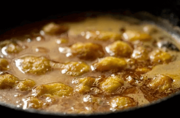 boil the potatoes in masala