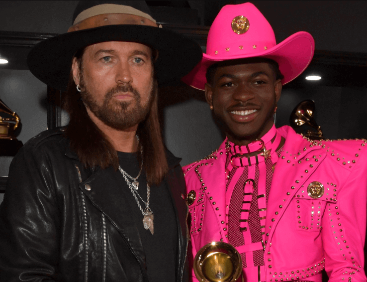 Lil Nas X & Billy Ray Cyrus at Grammys 2020