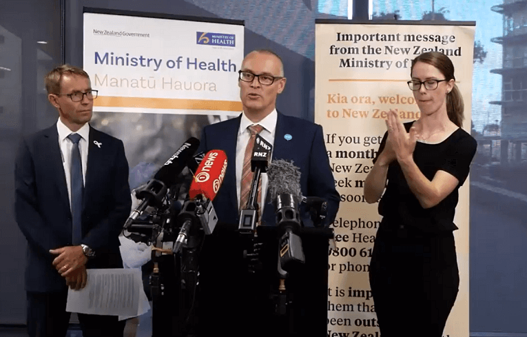New Zealand Health Ministry on Corona Virus