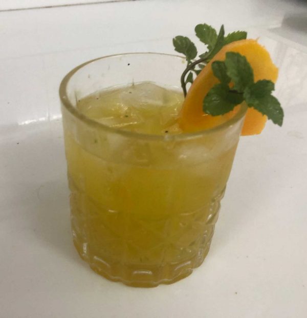 Roasted Virgin Mango Mojito