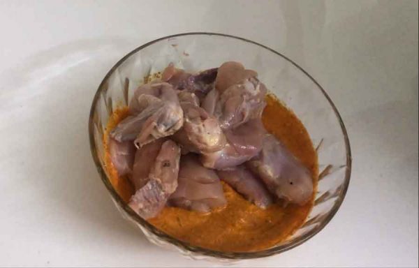 Add Chicken to Marinade