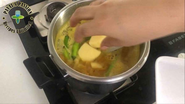 Add Raw Vegetables & Boil