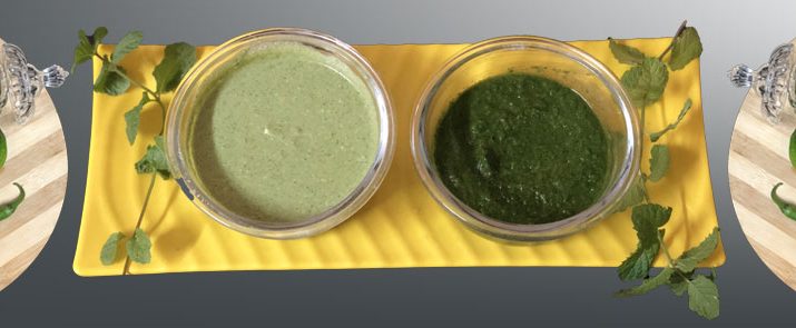 Mint Coriander Chutneys Banner