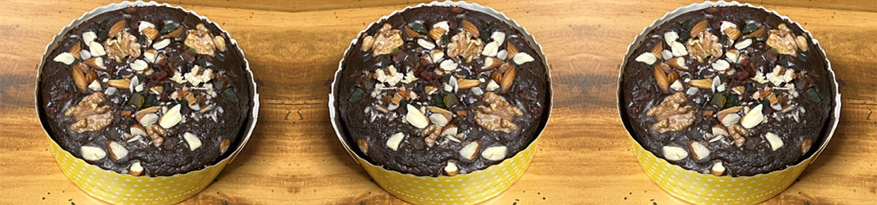 Eggless Chocolate Cake Banner