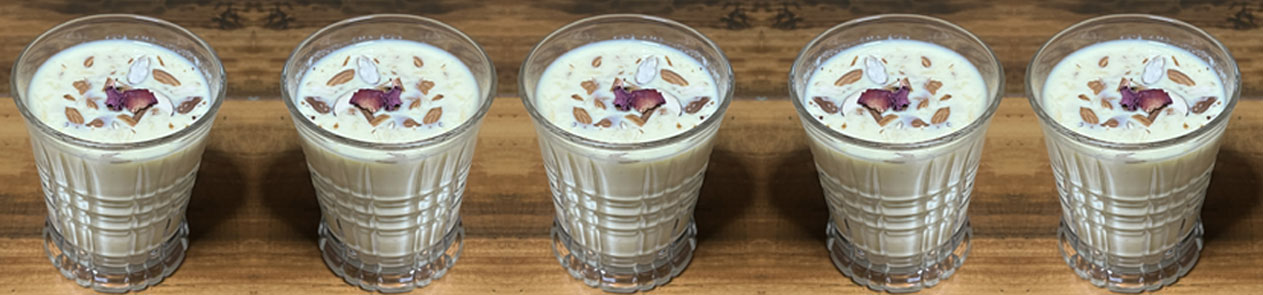 Kesar Badam Milk Banner
